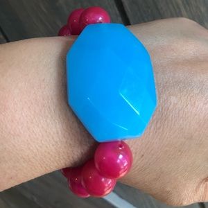 Hot Pink Stretch Bracelet